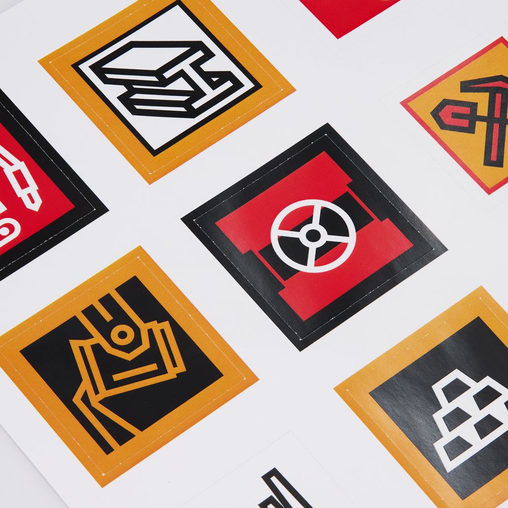 Стикерпак бумажный Industry, металлургия-1