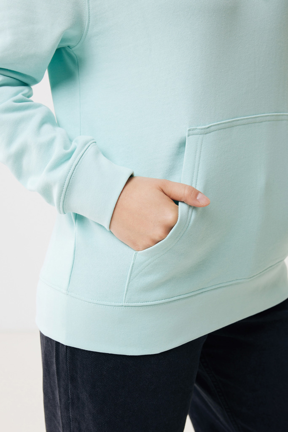 Худи Iqoniq Rila из переработанного хлопка AWARE™, унисекс, 280 г/м²-10