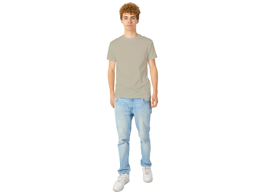 Футболка Heavy Super Club с боковыми швами, мужская, оливковый-3