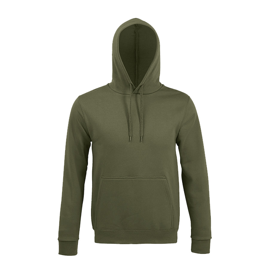 Толстовка унисекс с капюшоном SNAKE 280, хаки-0