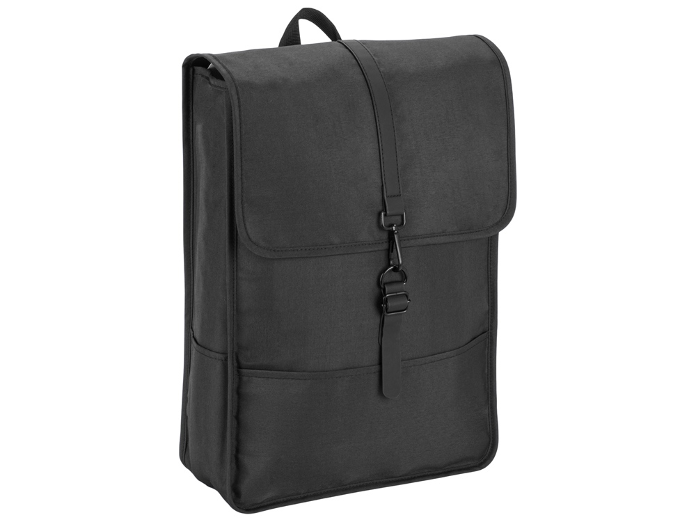 Рюкзак Rony из переработанного пластика, черный-2