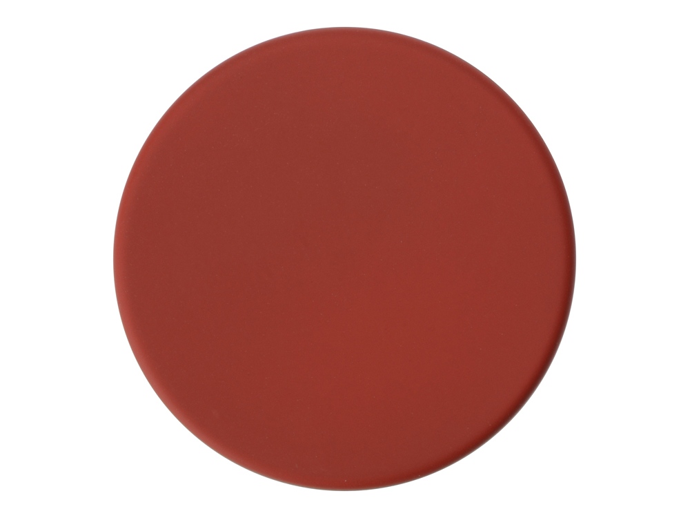 Вакуумная термобутылка Cask Waterline, soft touch, 500 мл, тубус, красный-3