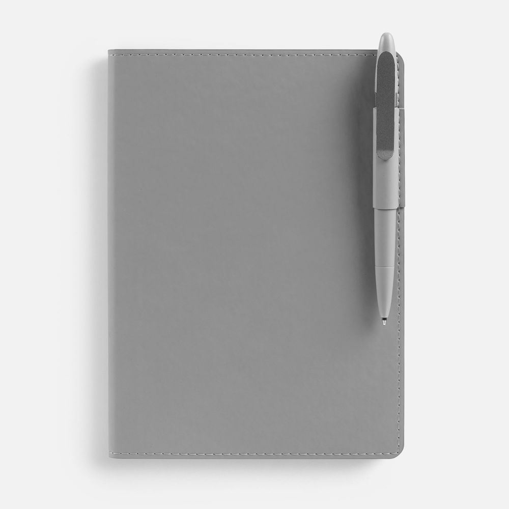 Ежедневник Tact, недатированный, серый-4