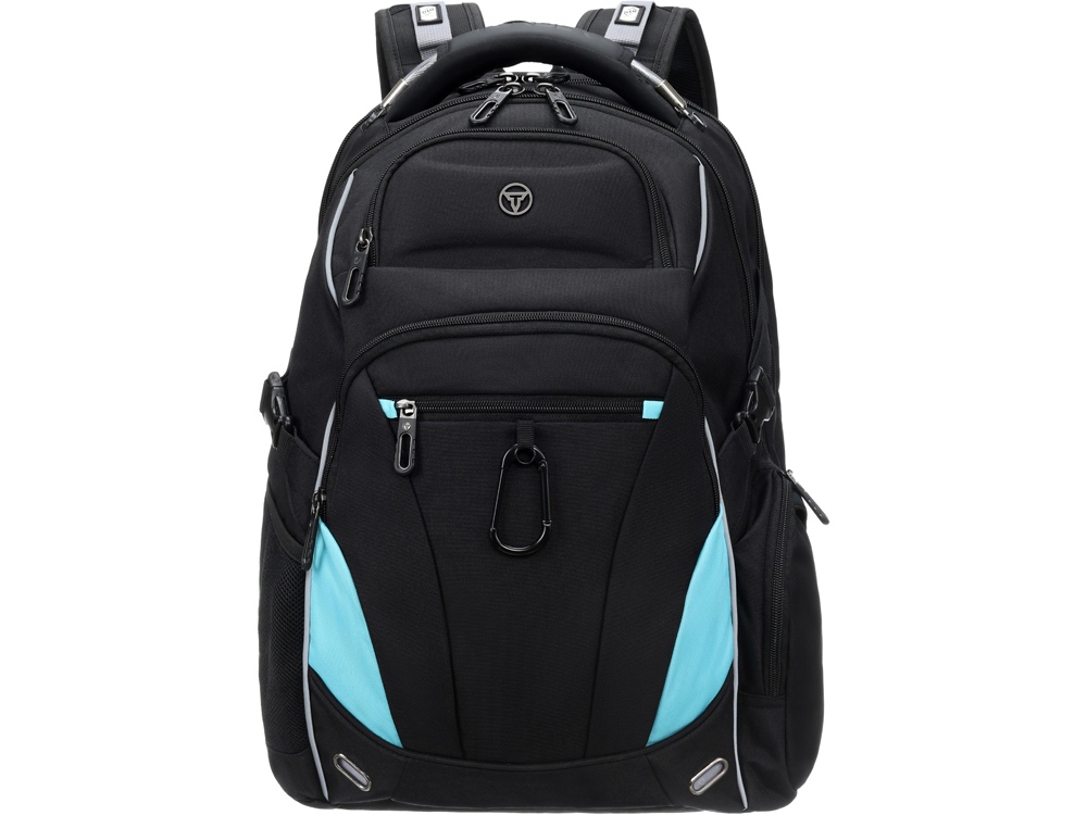 Рюкзак TORBER XPLOR с отделением для ноутбука 15, чёрный, полиэстер 900D, 34x22x46 см, 34л-0