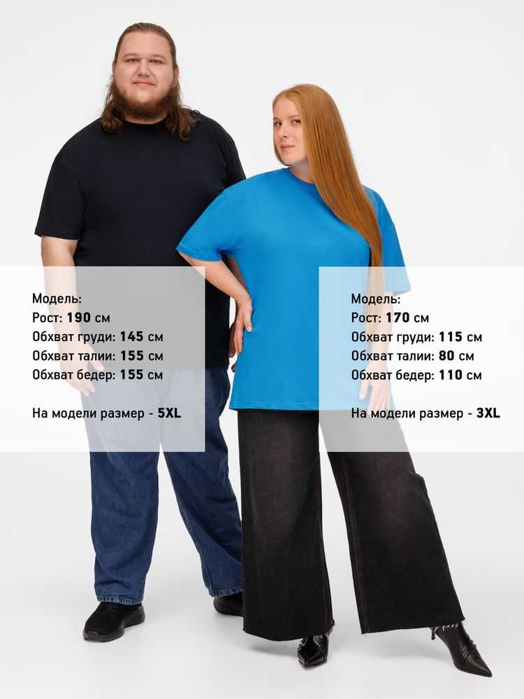 Футболка унисекс T-Bolka 160, черная-5