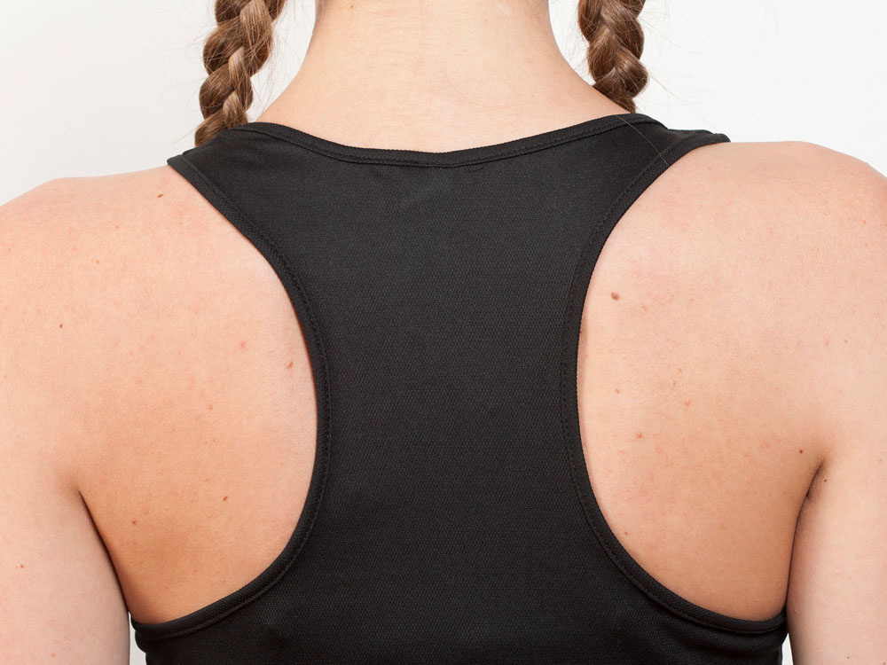 Топ спортивный Shura женский, черный-4