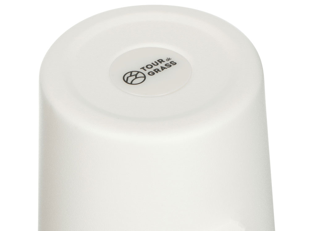 Стальная кружка с двойными стенками и порошковым покрытием Tibet, белый-2