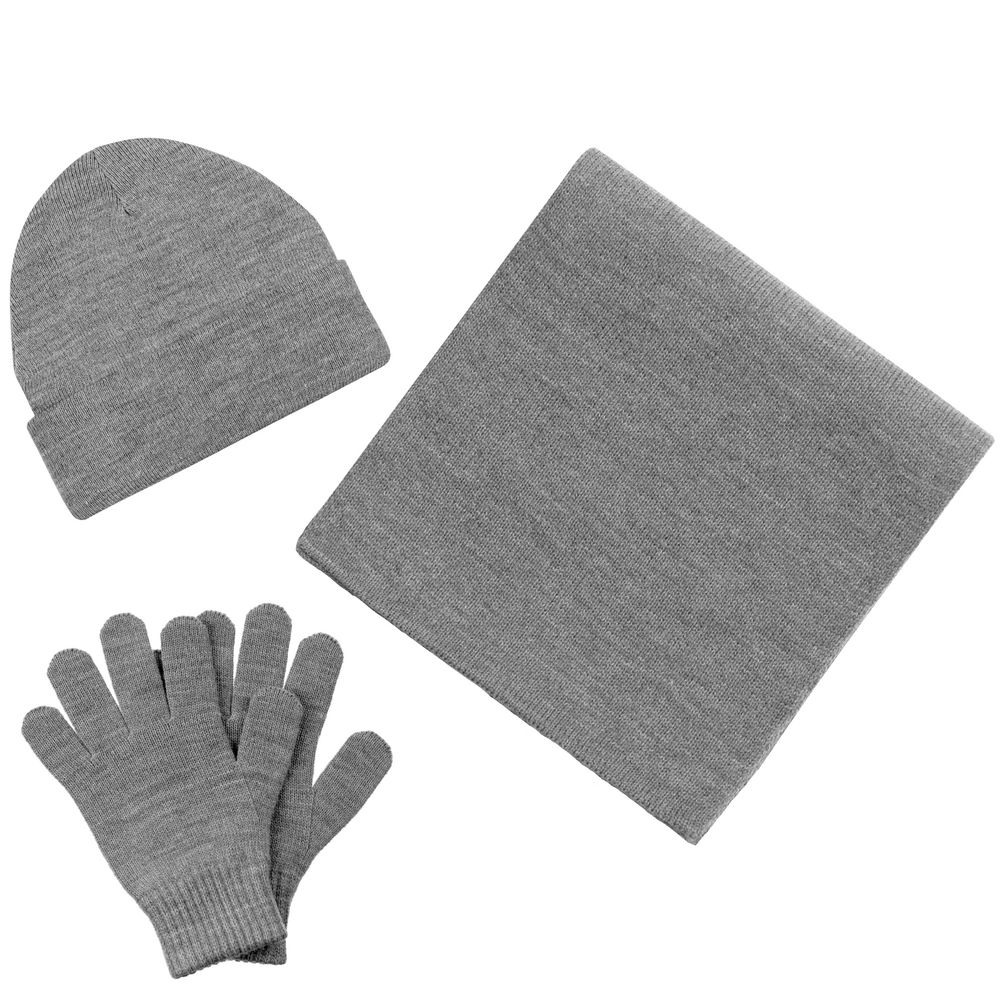 Перчатки Real Talk, серые-3