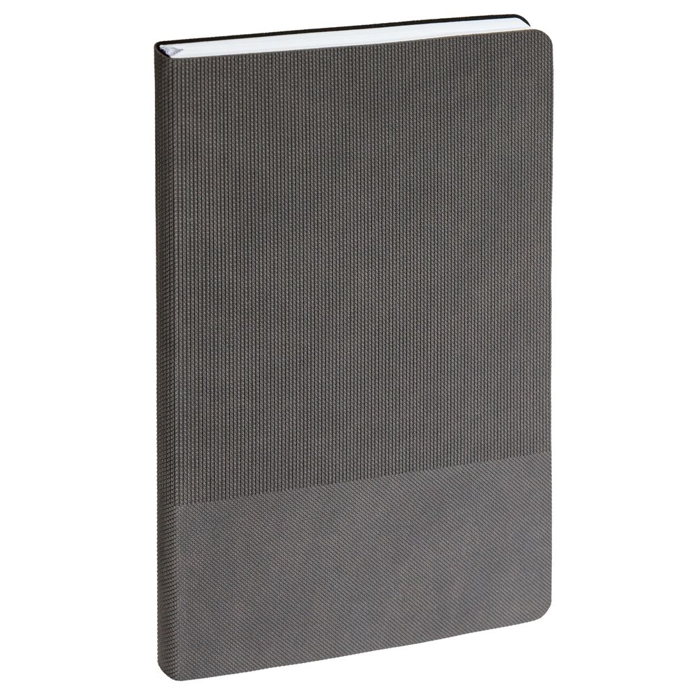 Ежедневник Knit, недатированный, темно-серый-2