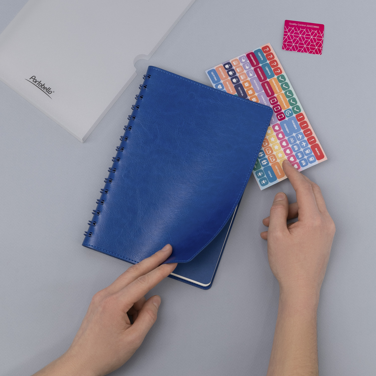 Ежедневник Виста Нео (Vista Neo) недатированный, ярко-синий-11