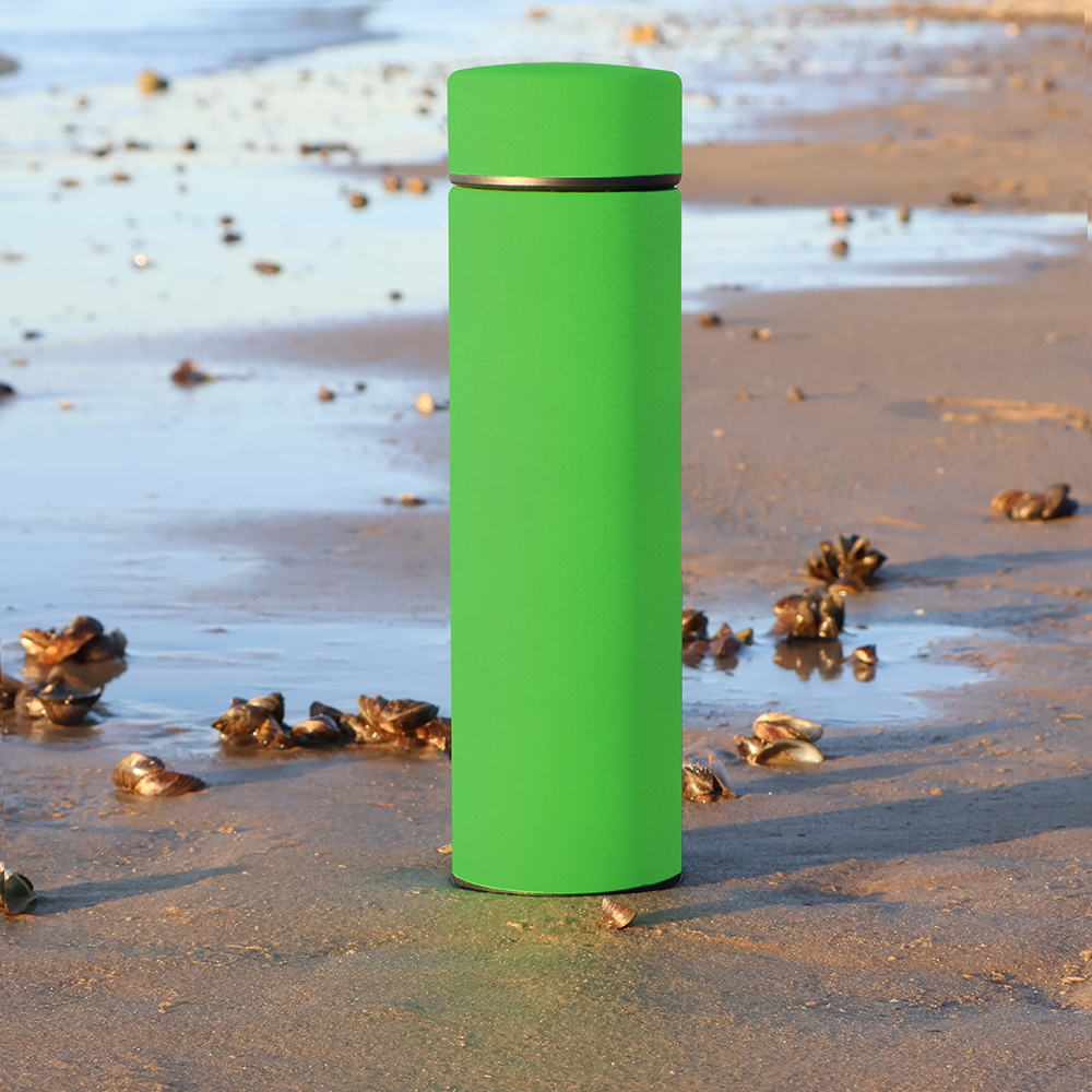 Термос Bronx софт-тач, Зеленый-2