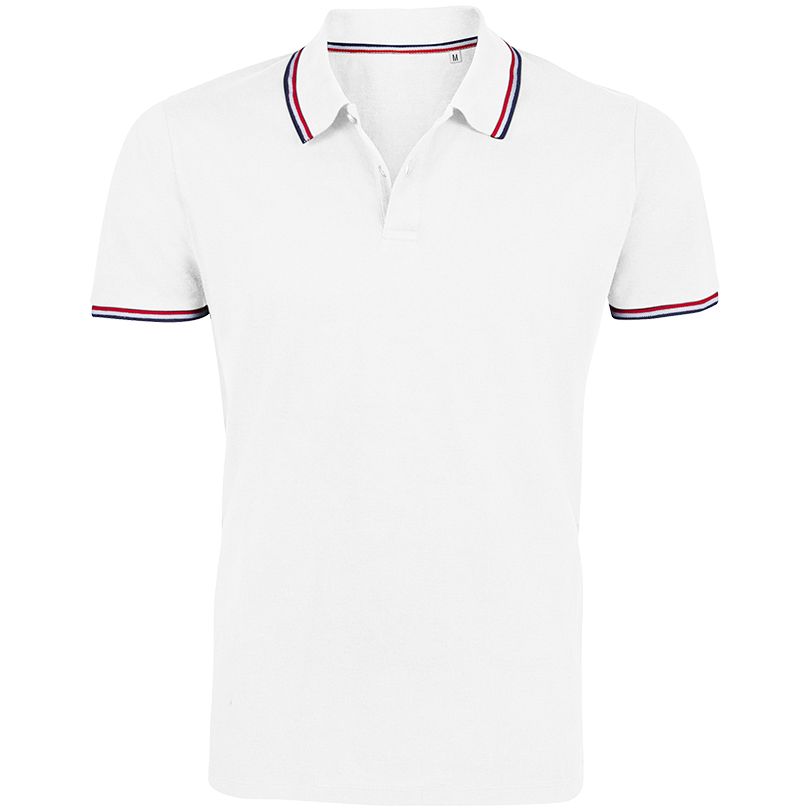 Рубашка поло мужская Prestige Men, белая-0