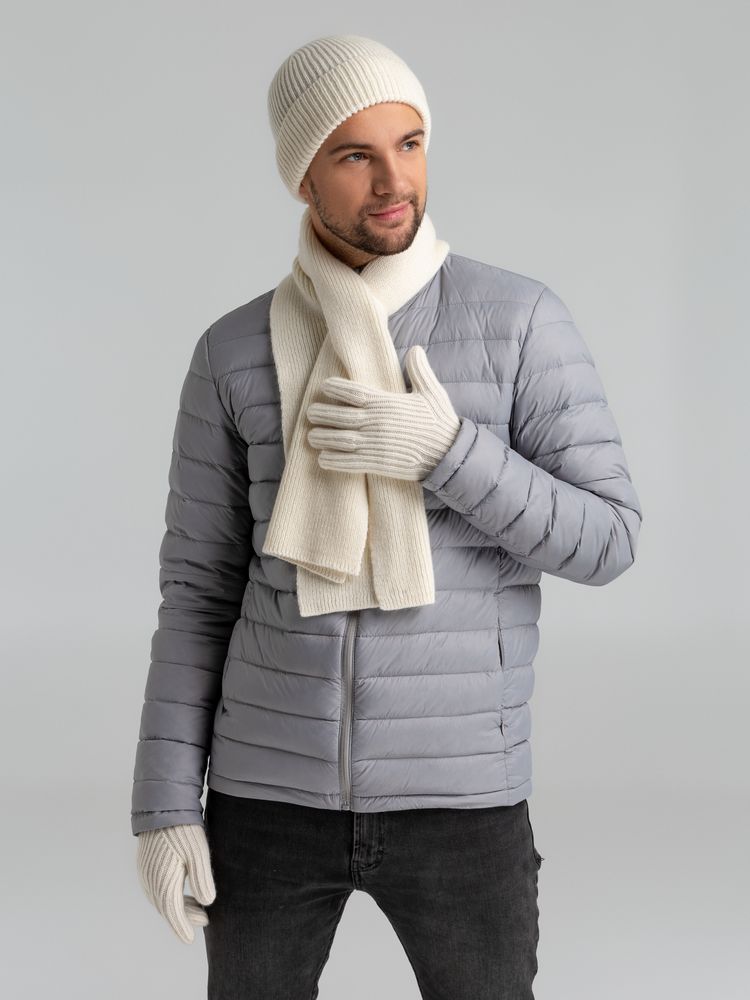 Перчатки Bernard, молочно-белые (ванильные)-1