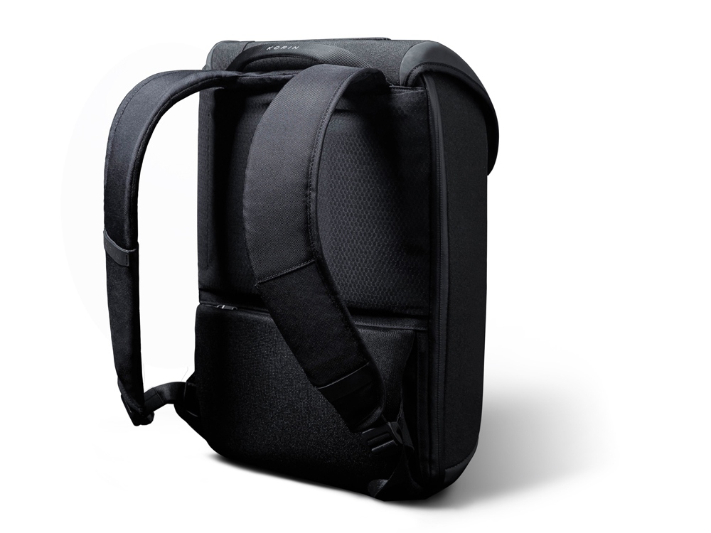 Водостойкий антикражный рюкзак Clickpack для ноутбука 15.6, черный-3