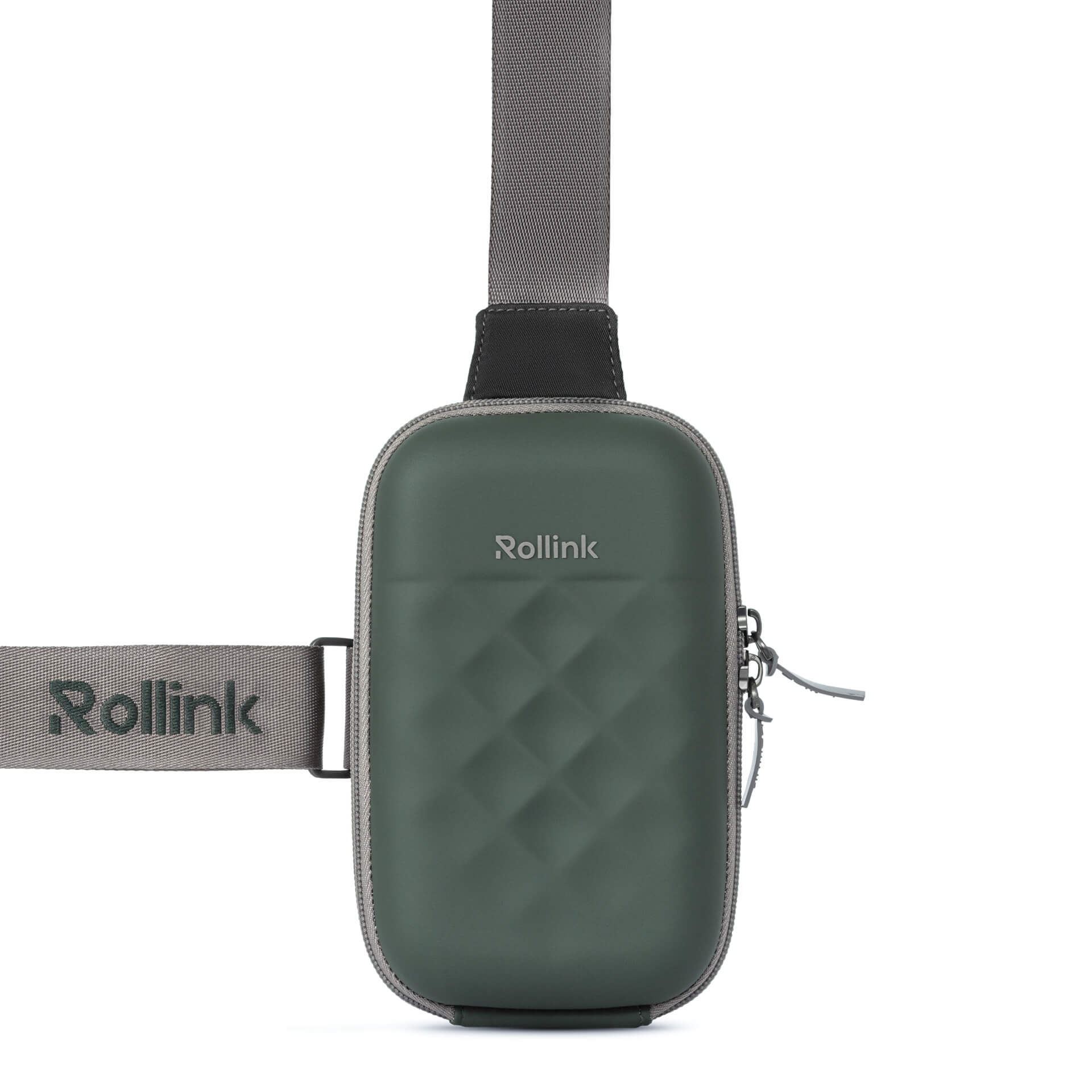 Дорожная сумочка Rollink Mini Bag Go 19,5x12x6 см, темно-зеленая-0