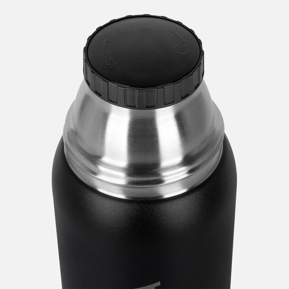 Термос Relaxika 750 со стикерпаком, черный-2