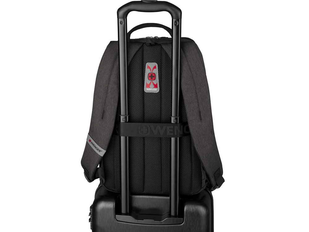 Рюкзак WENGER MX Reload 14, серый, 100% полиэстер, 28х18х42 см, 17 л-5