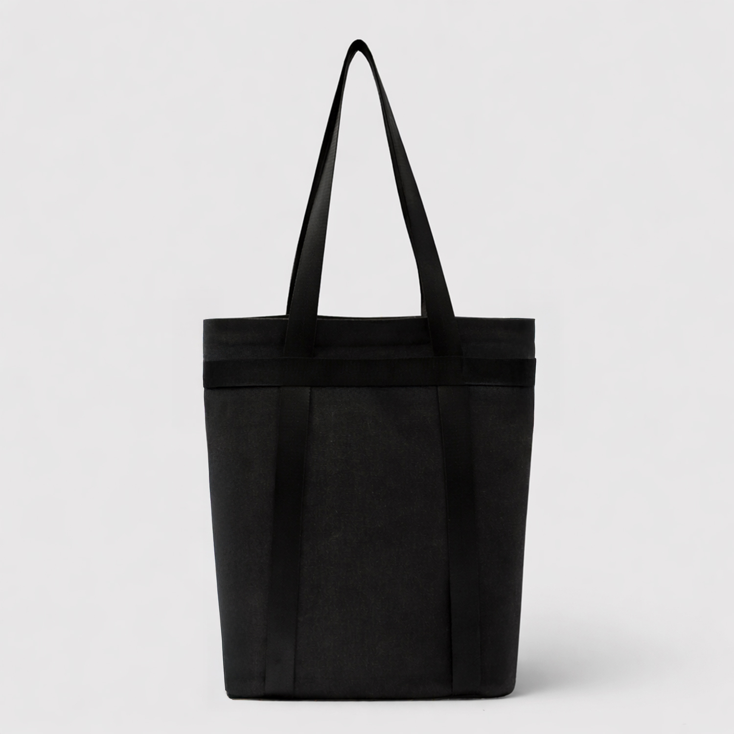 Шоппер/рюкзак Superbag Transformer, с молнией и двумя отделениями (черный)-2