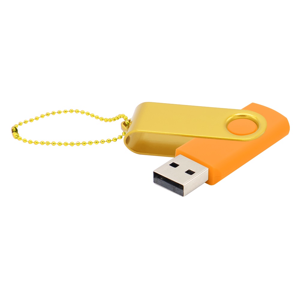 Флешка Designer To Go 2.0 USB 16Gb, Оранжевый/Желтый-0