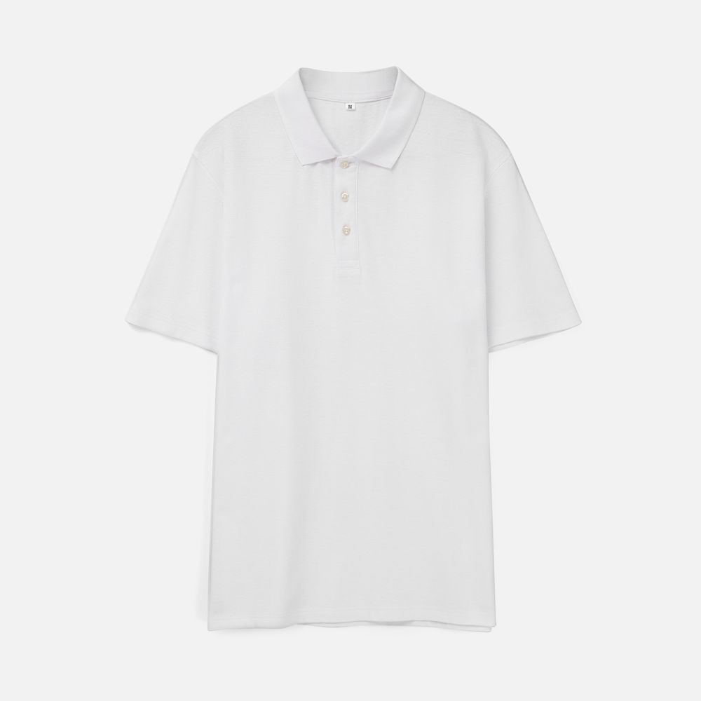 Рубашка поло унисекс Tervise, белая-2