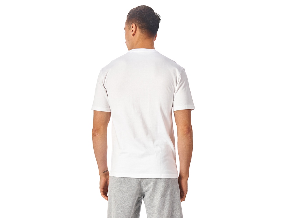 Футболка из френч терри Warsaw унисекс 220гр, белый-4