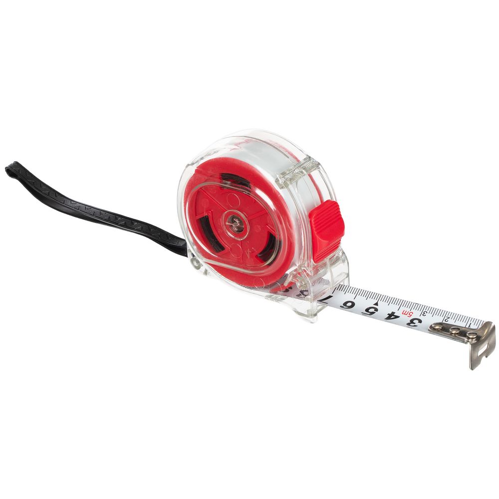 Рулетка Selvaksi, 5 м, красная-0