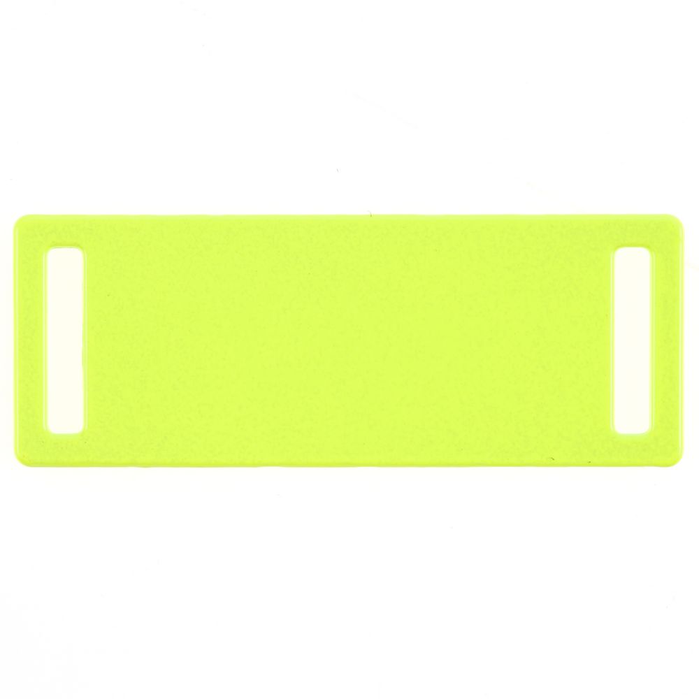 Шильдик металлический Kova, желтый неон-0