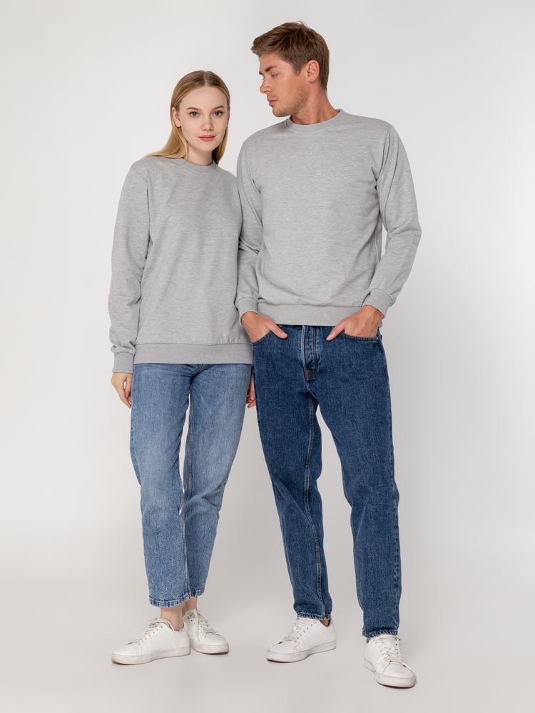 Толстовка Unit Toima, серый меланж-10