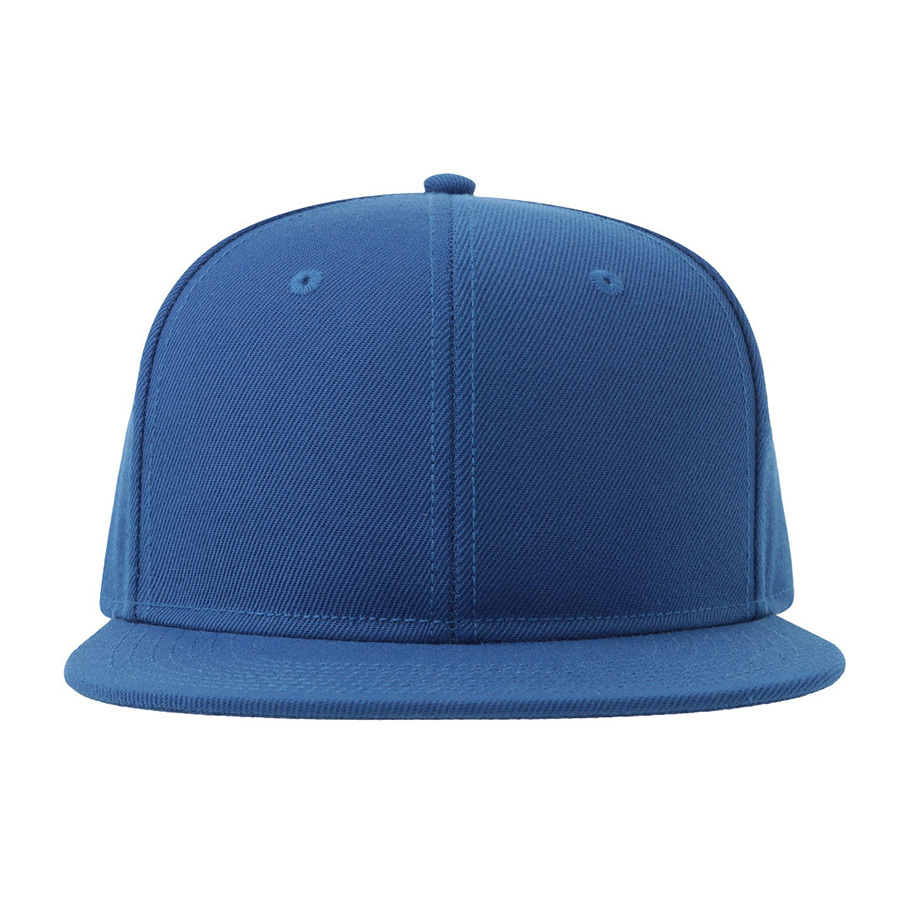 Бейсболка SNAP BACK-S, 6 клиньев, пластиковая застежка, синий-6