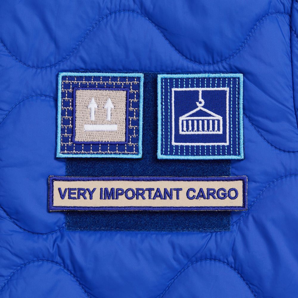 Основа Velkro S для крепления шевронов на липучке, синяя-3