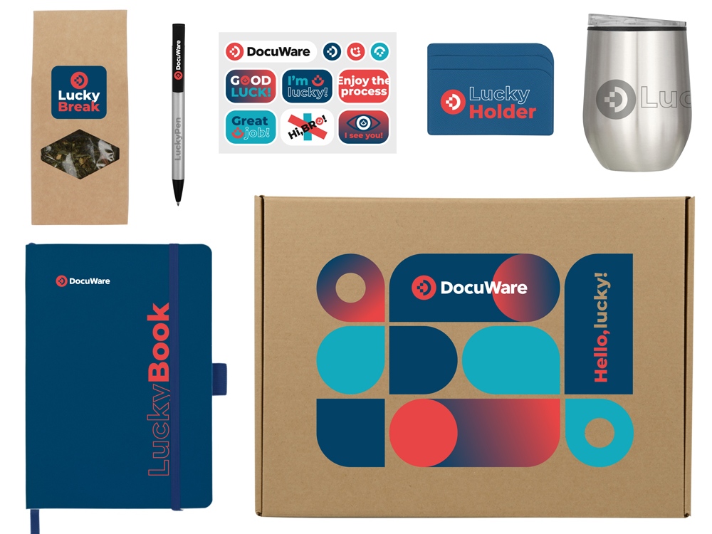 Welcome pack Warm welcome, синий-0