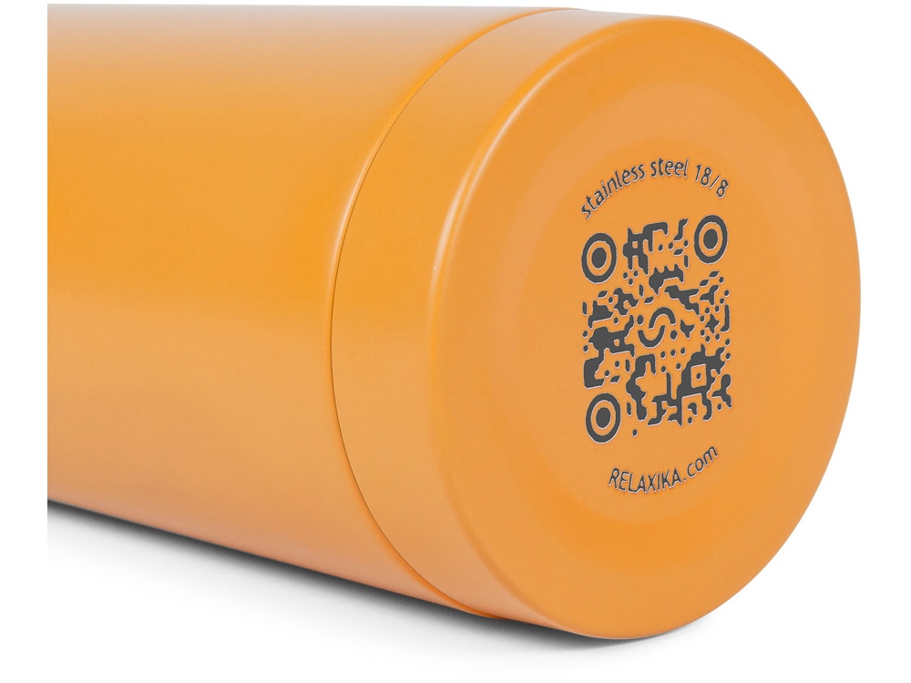 Термос Relaxika 101 (0,5 литра), желтый (без лого)-9