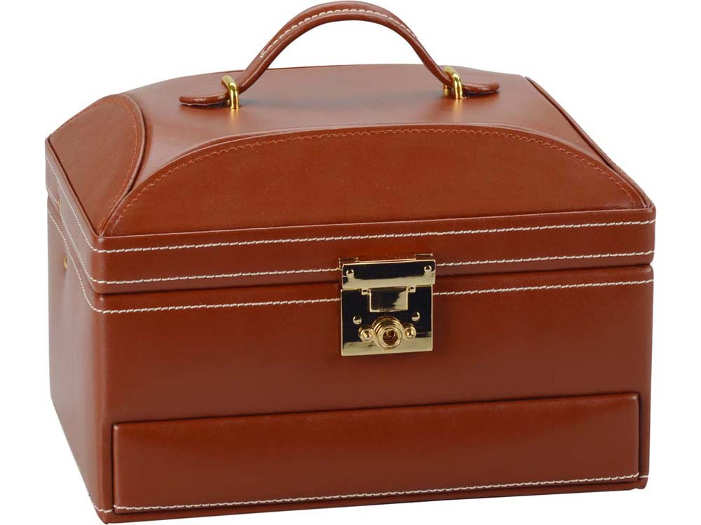 Шкатулка для драгоценностей Champ, коричневый-1