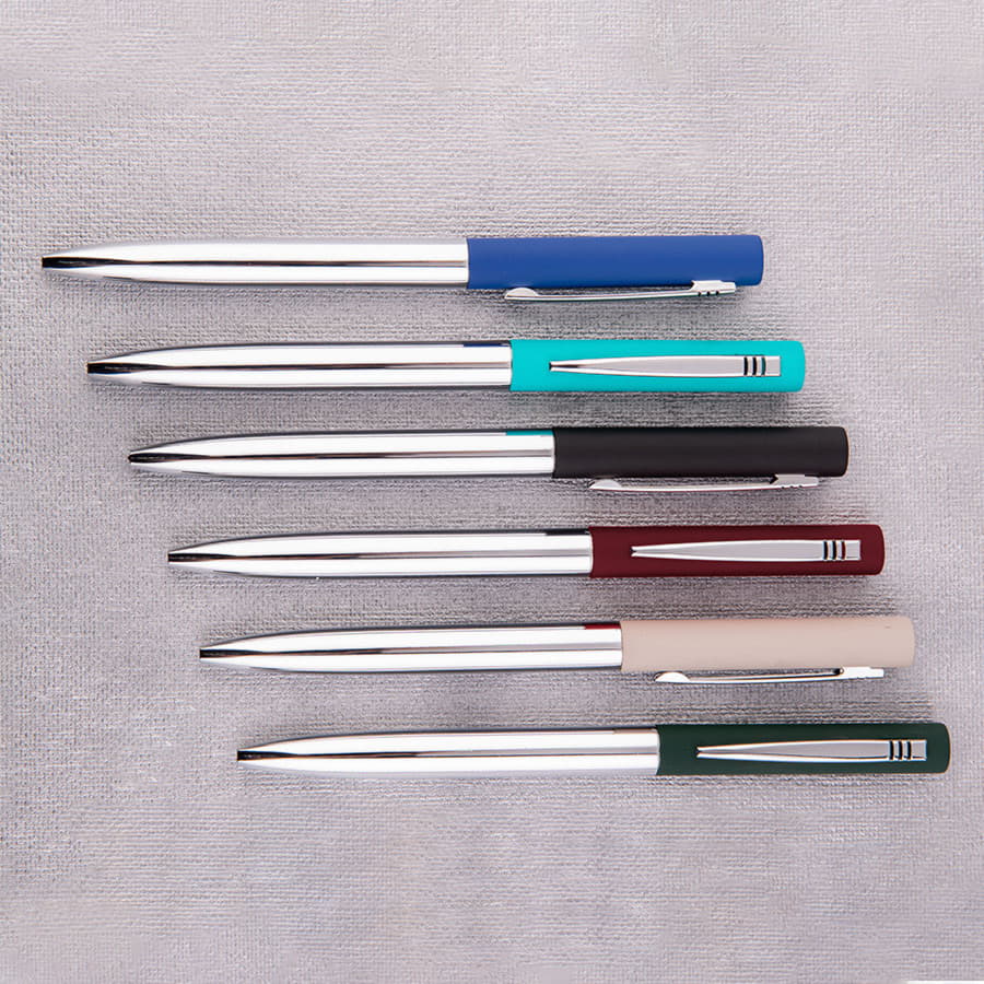 Ручка шариковая CLIPPER, покрытие soft touch, черный-1