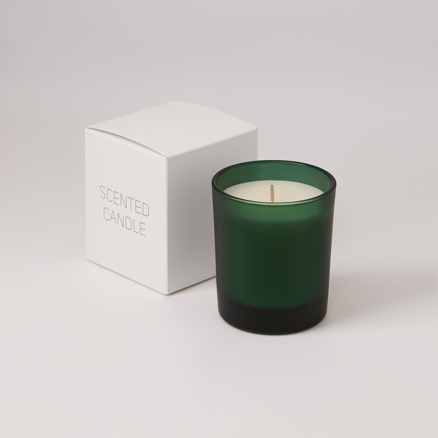 Ароматическая свеча Энигма (Enigma), зеленая-4