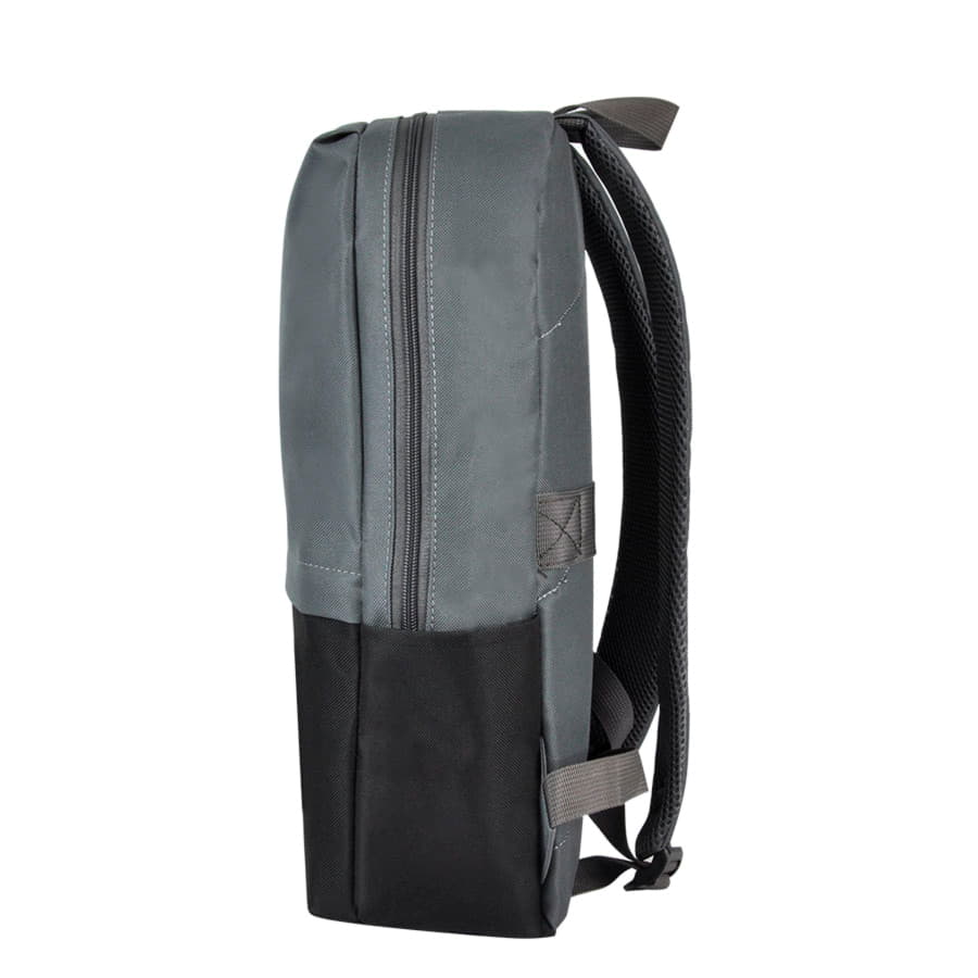 Рюкзак водостойкий "Eclat", серый/чёрный, 43 x 31 x 10 см, 100% полиэстер 600D, серый, черный-2