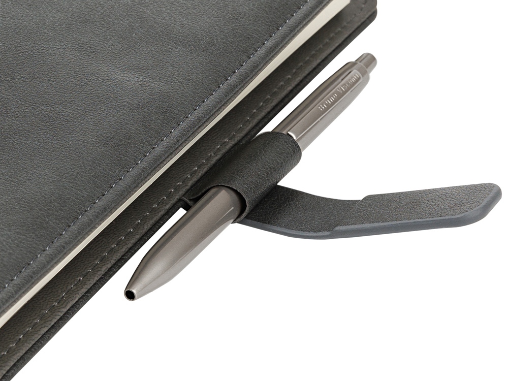 Ежедневник недатированный B5 Toscana, серый-3