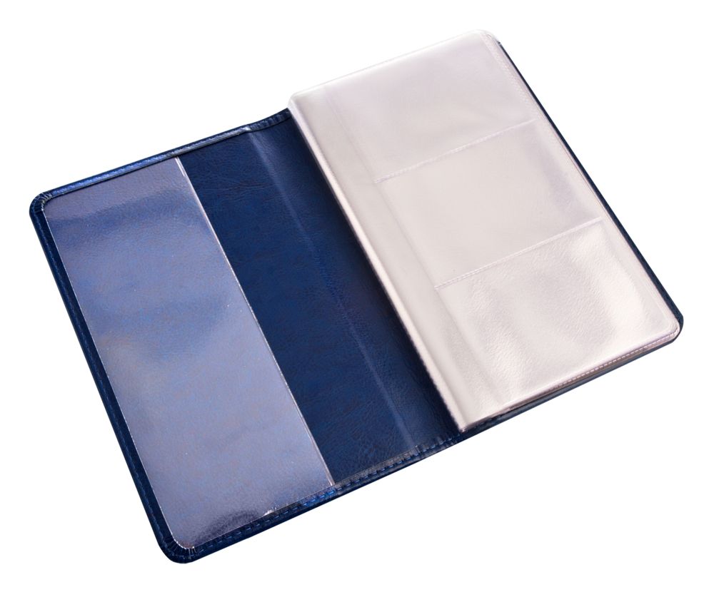 Визитница Nebraska, синяя-1