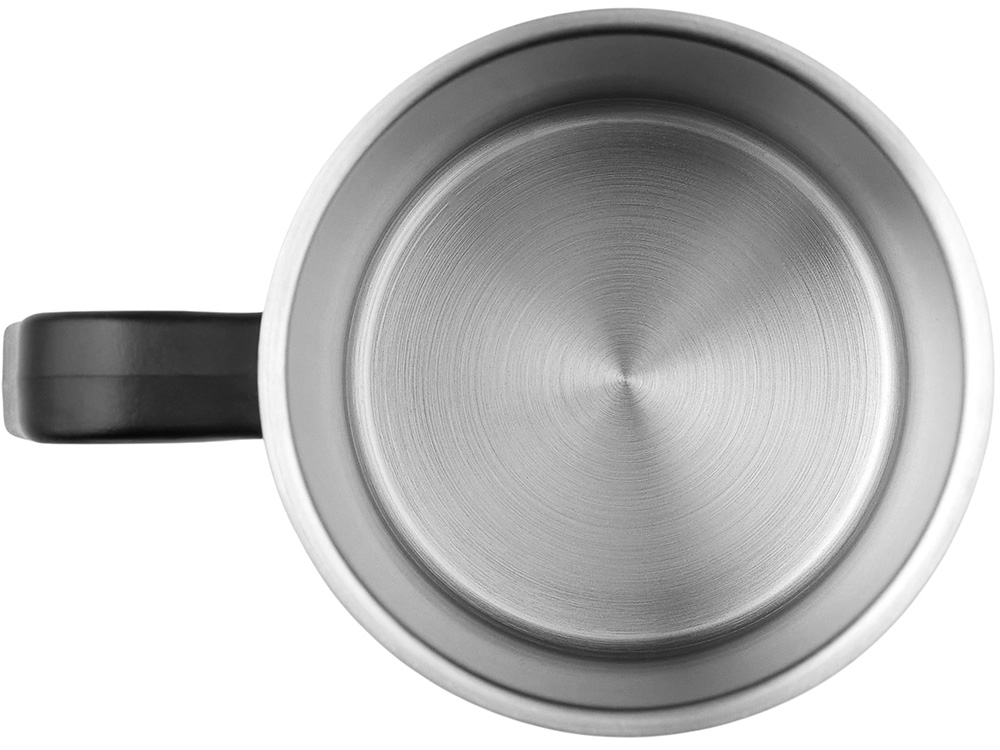 Стальная кружка с двойными стенками Climber Max, 450 мл, черный-4