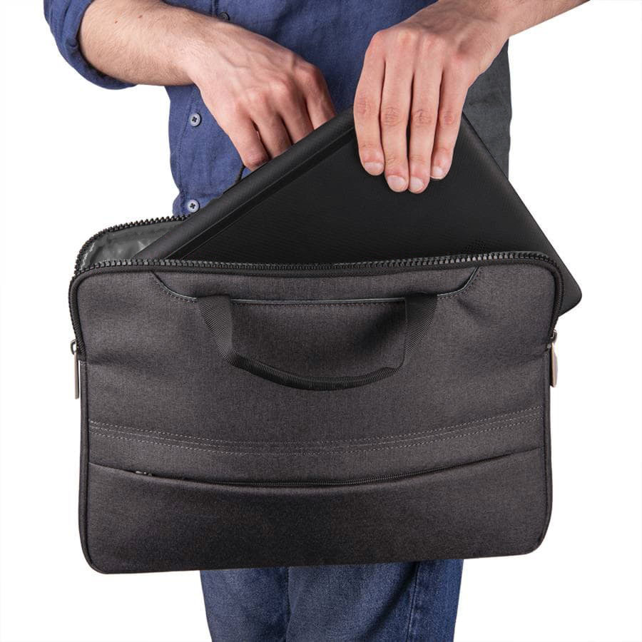 Конференц-сумка CORE, темно-серый-10