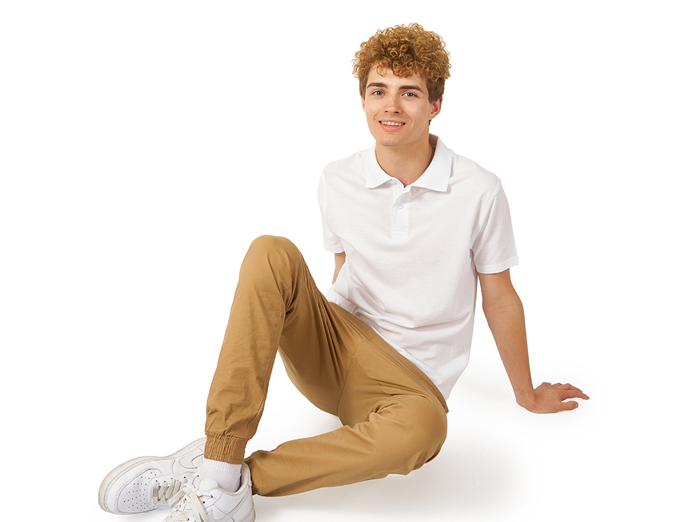 Рубашка поло Laguna мужская, белый-1