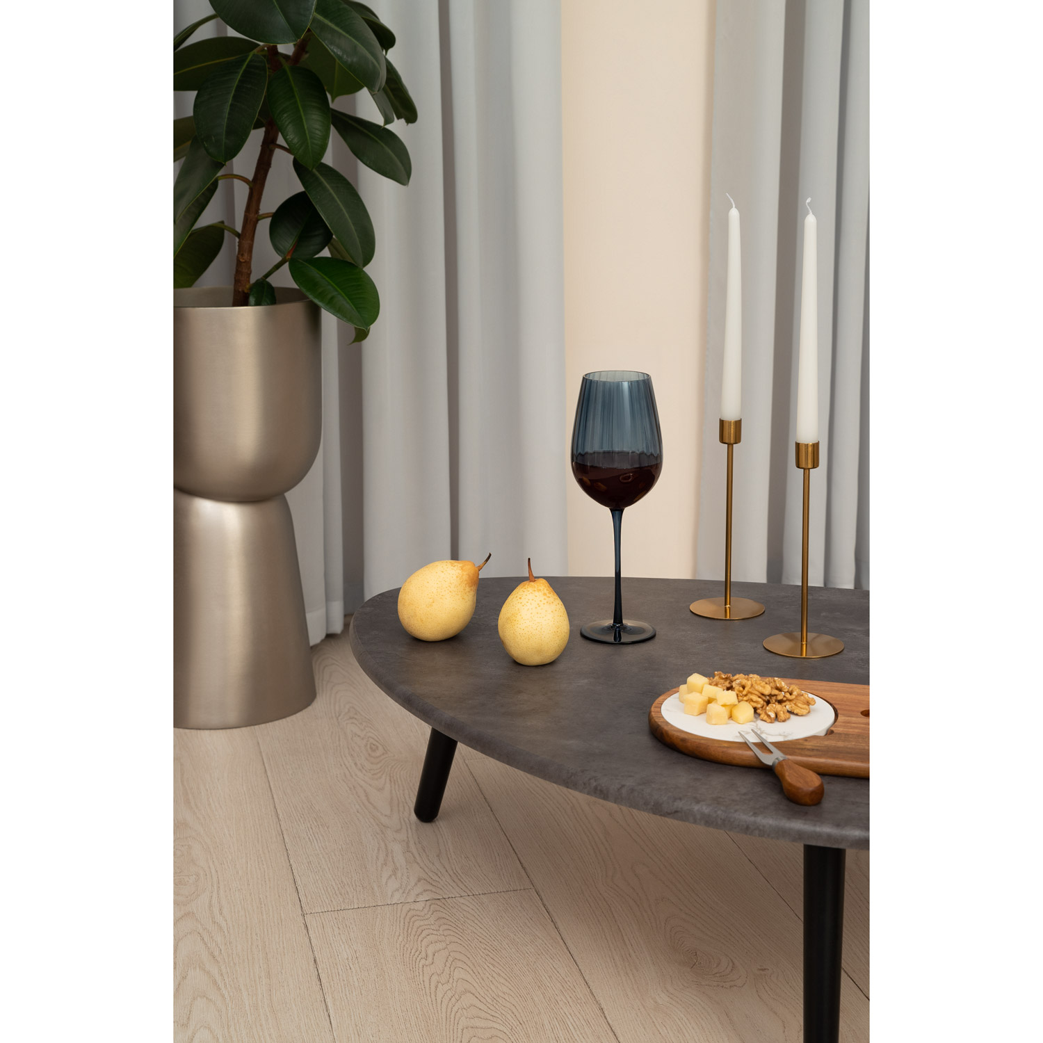 Бокал для вина Toscana, синий-3