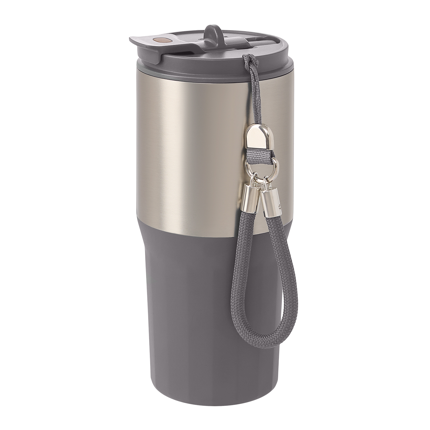 Термокружка вакуумная Авеню (Avenue), серая-3