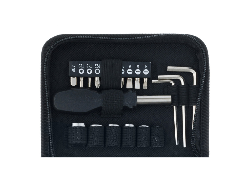 Набор инструментов Stinger, 25 инструментов, в нейлоновом чехле, 172х125х42 мм, чёрный-6