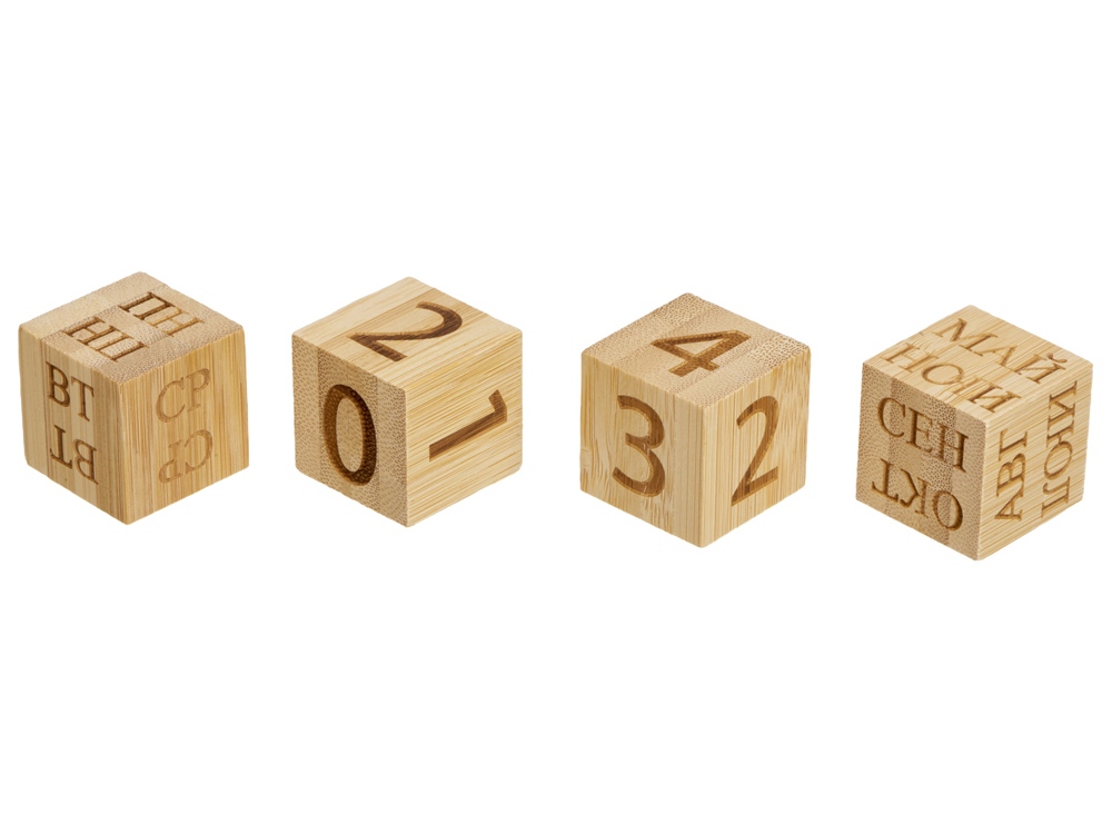 Настольный органайзер с вечным календарем и подставкой для телефона Akira, натуральный-4