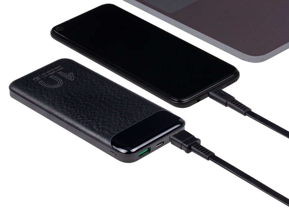VA2540 (10 000mAh), QC/PD 20W внешний аккумулятор с дисплеем, черный-13