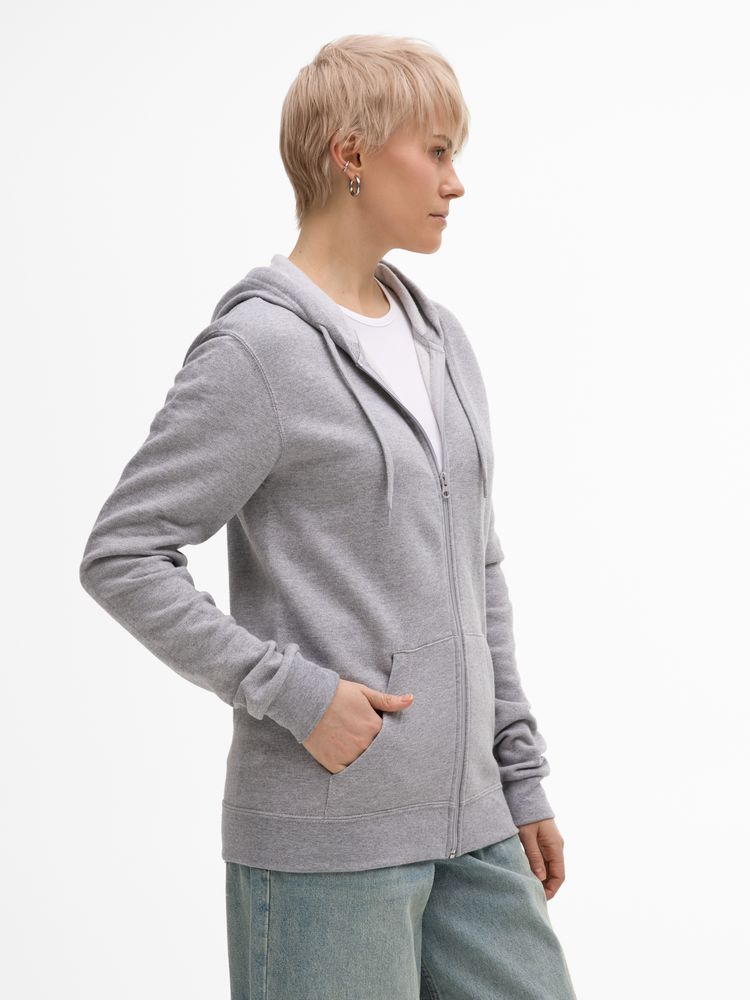 Толстовка унисекс Stone, серый меланж-6