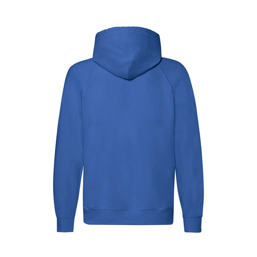 Толстовка без начеса LIGHTWEIGHT HOODED SWEAT JACKET 240, серый-2