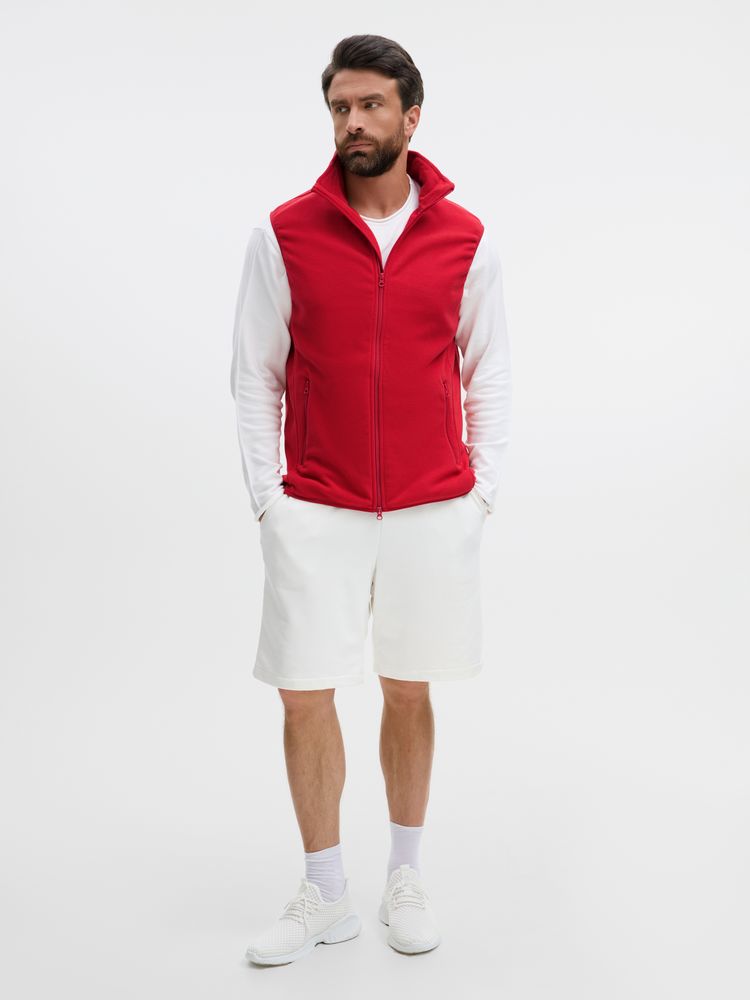 Жилет флисовый унисекс Ben Mac, красный-4