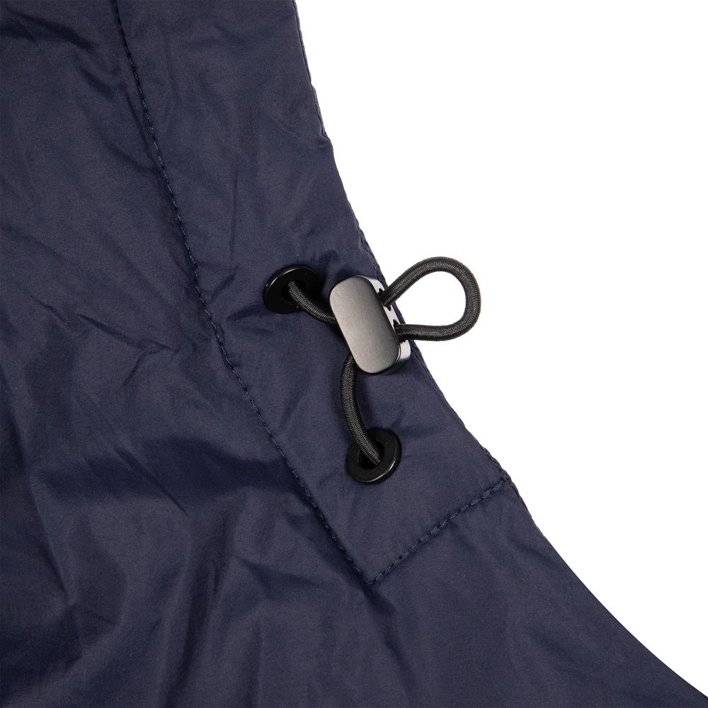 Пуховик унисекс Kapsula, темно-синий-3